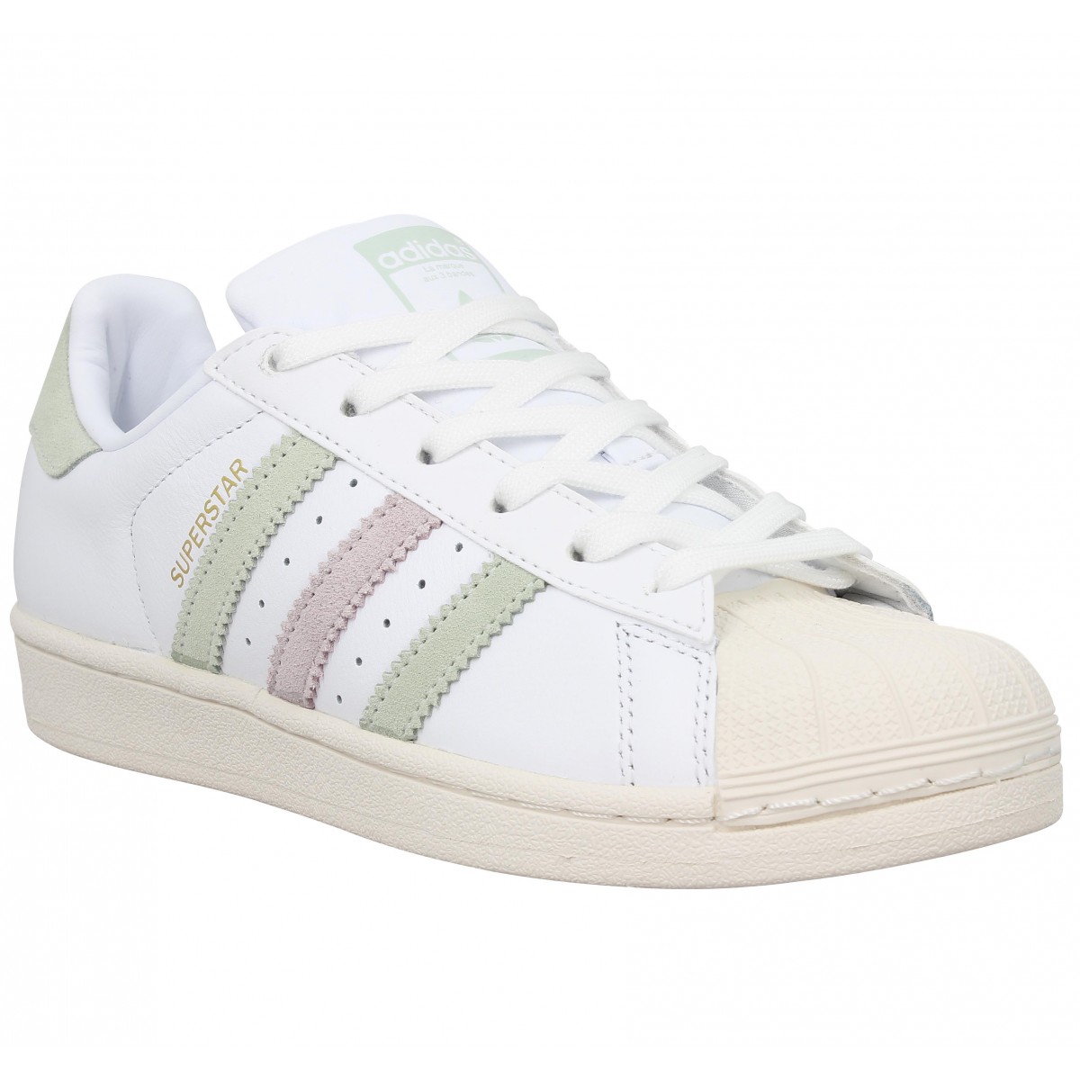 adidas superstar femme verte